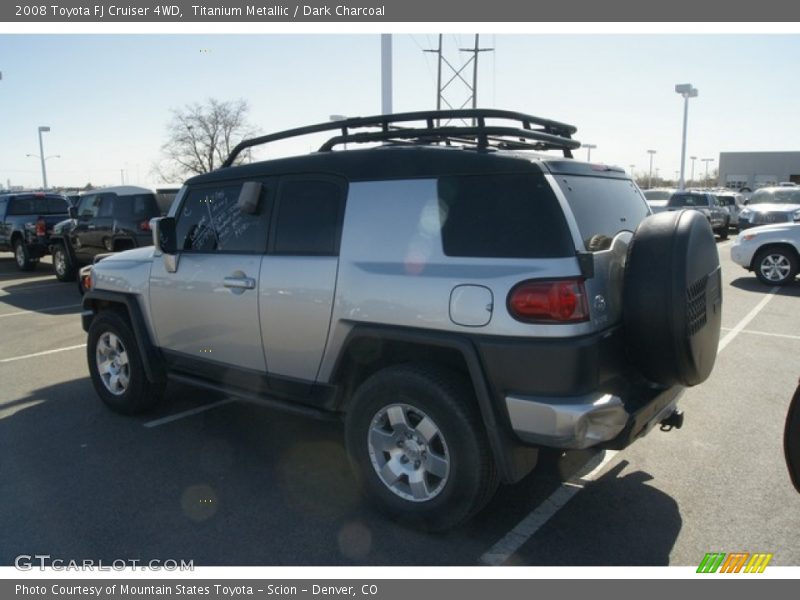 Titanium Metallic / Dark Charcoal 2008 Toyota FJ Cruiser 4WD