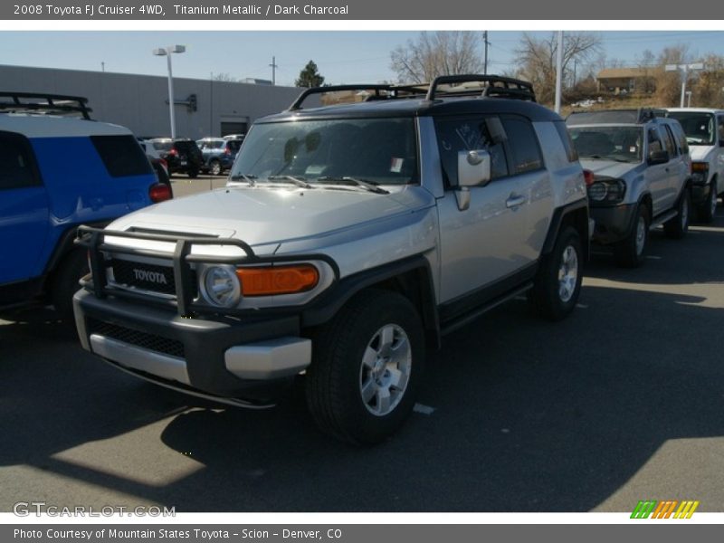 Titanium Metallic / Dark Charcoal 2008 Toyota FJ Cruiser 4WD