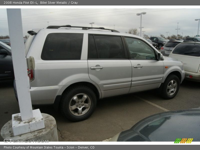 Billet Silver Metallic / Gray 2008 Honda Pilot EX-L