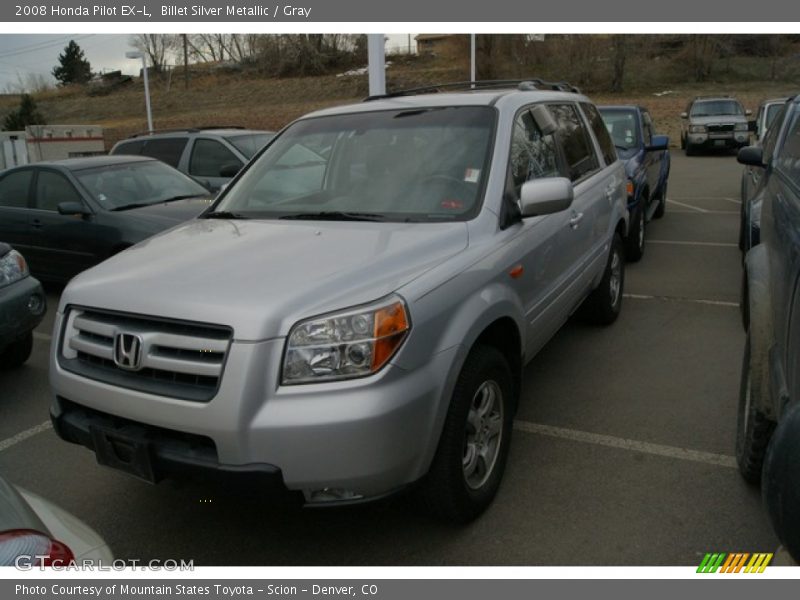 Billet Silver Metallic / Gray 2008 Honda Pilot EX-L