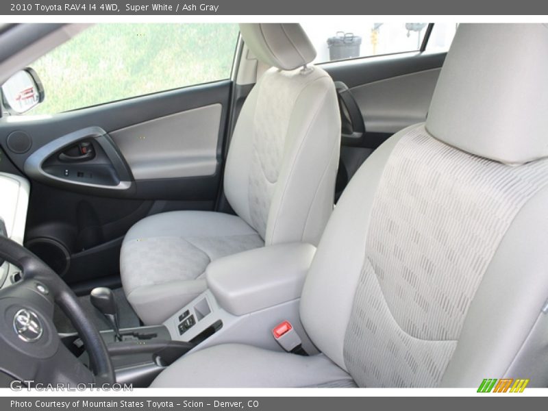 Super White / Ash Gray 2010 Toyota RAV4 I4 4WD