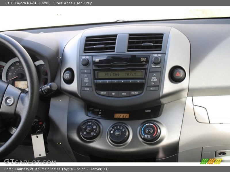 Super White / Ash Gray 2010 Toyota RAV4 I4 4WD
