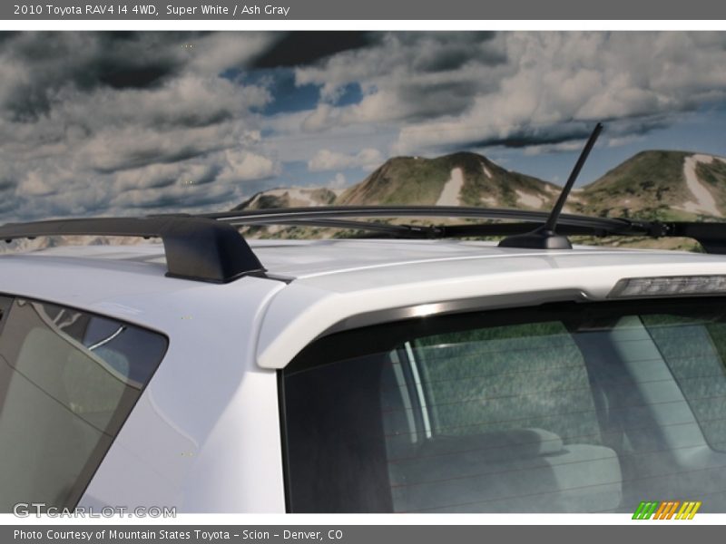 Super White / Ash Gray 2010 Toyota RAV4 I4 4WD