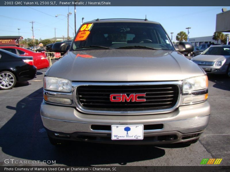 Pewter Metallic / Neutral/Shale 2003 GMC Yukon XL 2500 SLT