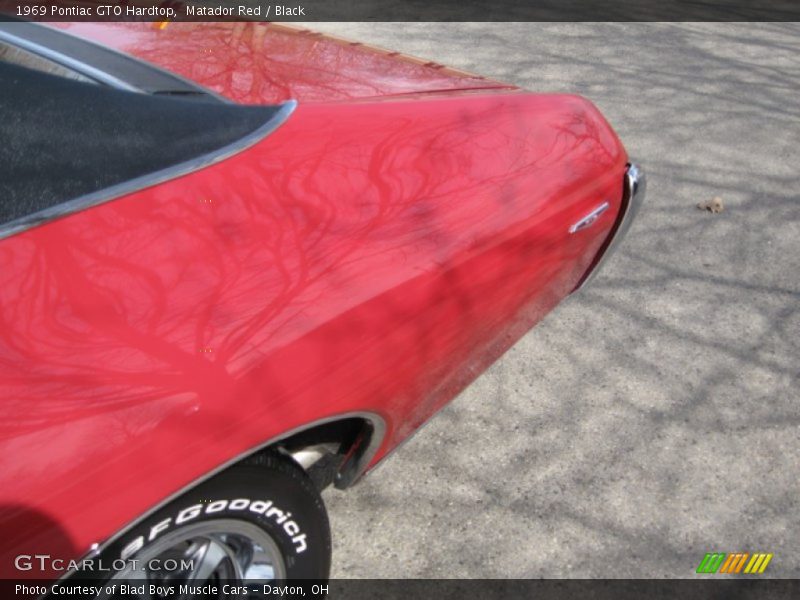 Matador Red / Black 1969 Pontiac GTO Hardtop