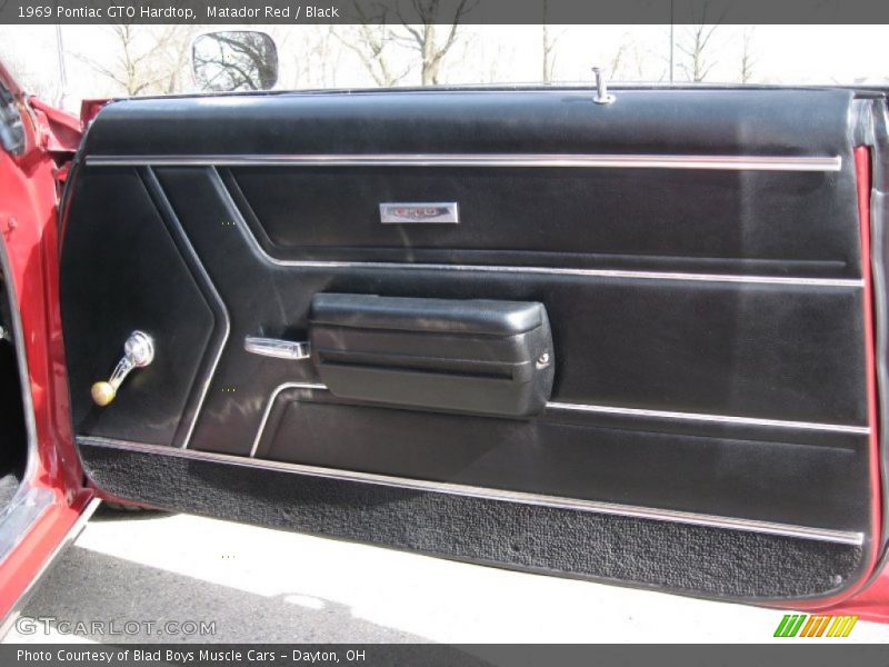 Door Panel of 1969 GTO Hardtop