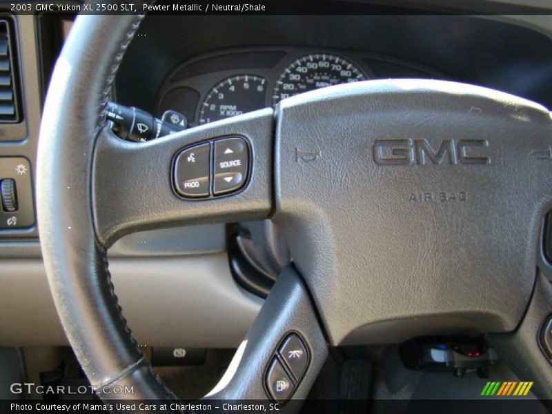Pewter Metallic / Neutral/Shale 2003 GMC Yukon XL 2500 SLT