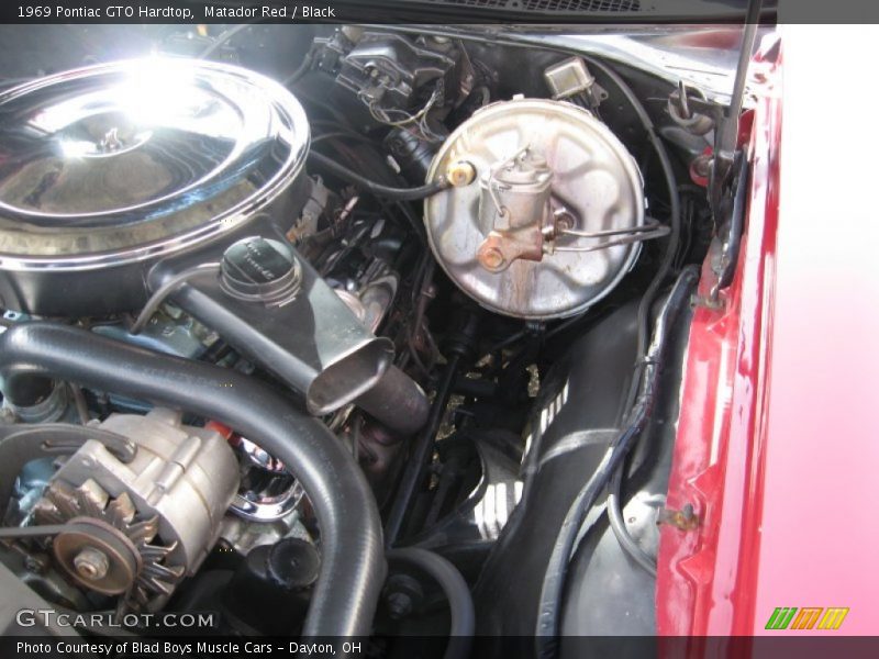 Matador Red / Black 1969 Pontiac GTO Hardtop