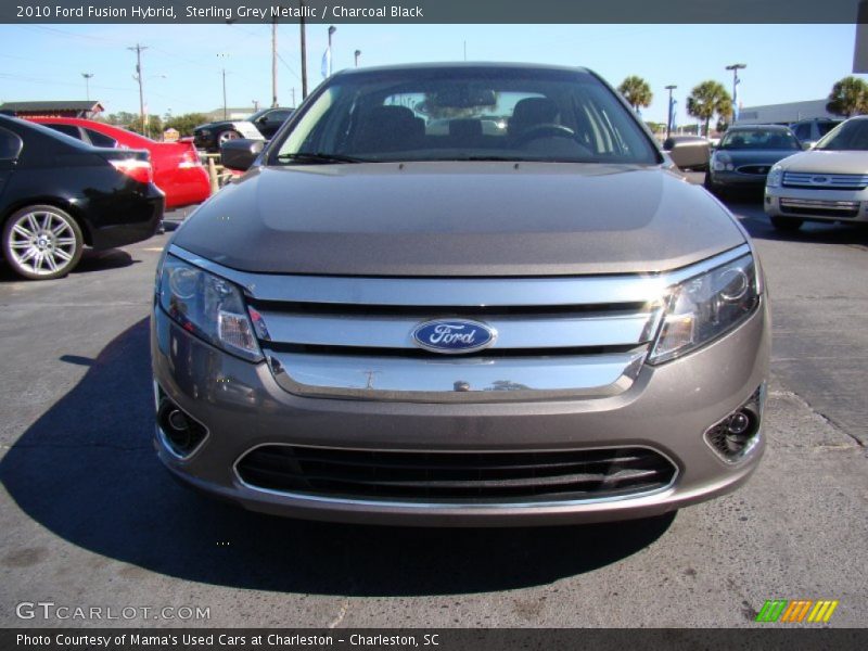 Sterling Grey Metallic / Charcoal Black 2010 Ford Fusion Hybrid