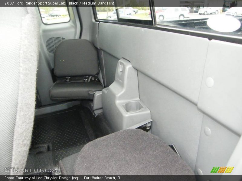 Black / Medium Dark Flint 2007 Ford Ranger Sport SuperCab