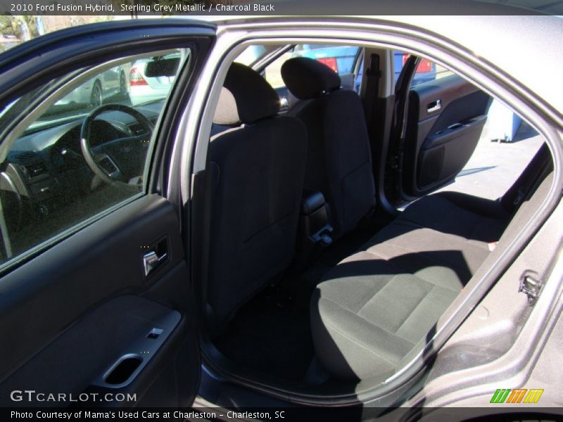 Sterling Grey Metallic / Charcoal Black 2010 Ford Fusion Hybrid