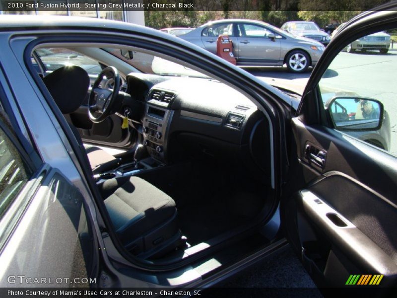 Sterling Grey Metallic / Charcoal Black 2010 Ford Fusion Hybrid