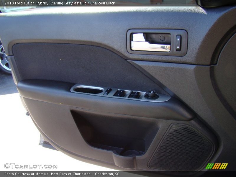 Sterling Grey Metallic / Charcoal Black 2010 Ford Fusion Hybrid