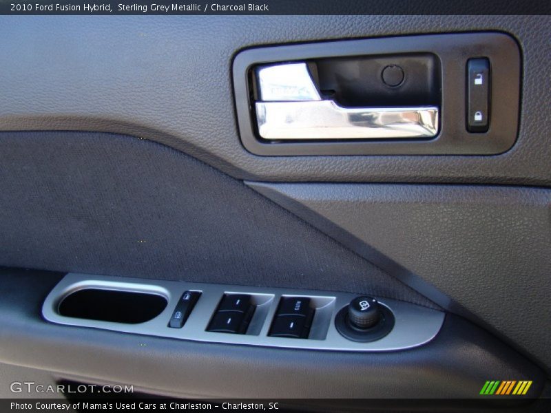 Sterling Grey Metallic / Charcoal Black 2010 Ford Fusion Hybrid