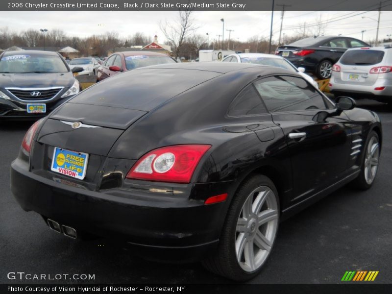Black / Dark Slate Gray/Medium Slate Gray 2006 Chrysler Crossfire Limited Coupe