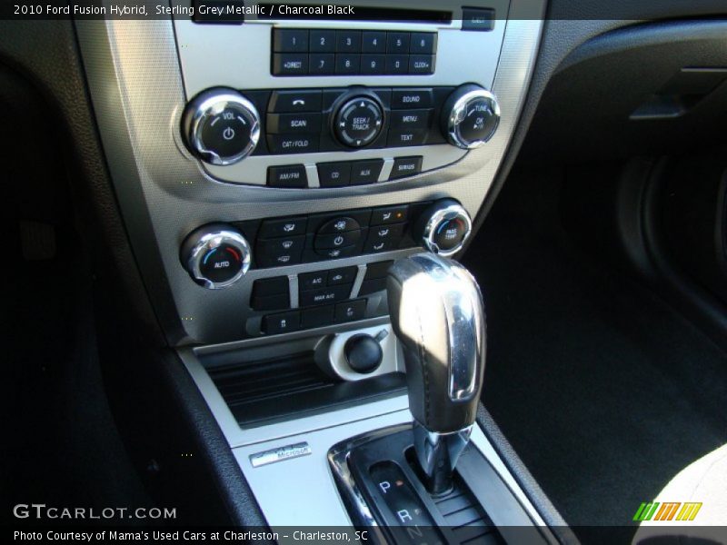 Controls of 2010 Fusion Hybrid