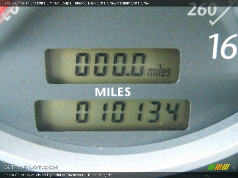 Black / Dark Slate Gray/Medium Slate Gray 2006 Chrysler Crossfire Limited Coupe