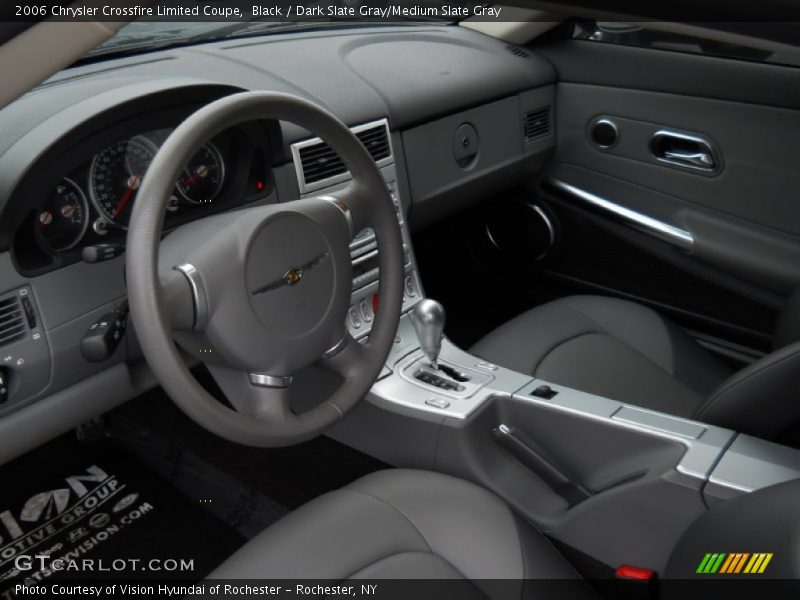 Black / Dark Slate Gray/Medium Slate Gray 2006 Chrysler Crossfire Limited Coupe
