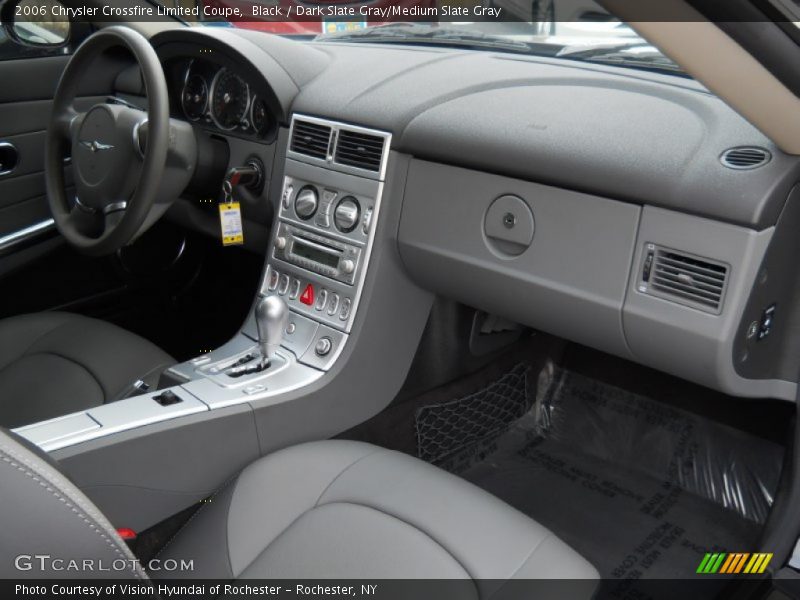 Black / Dark Slate Gray/Medium Slate Gray 2006 Chrysler Crossfire Limited Coupe
