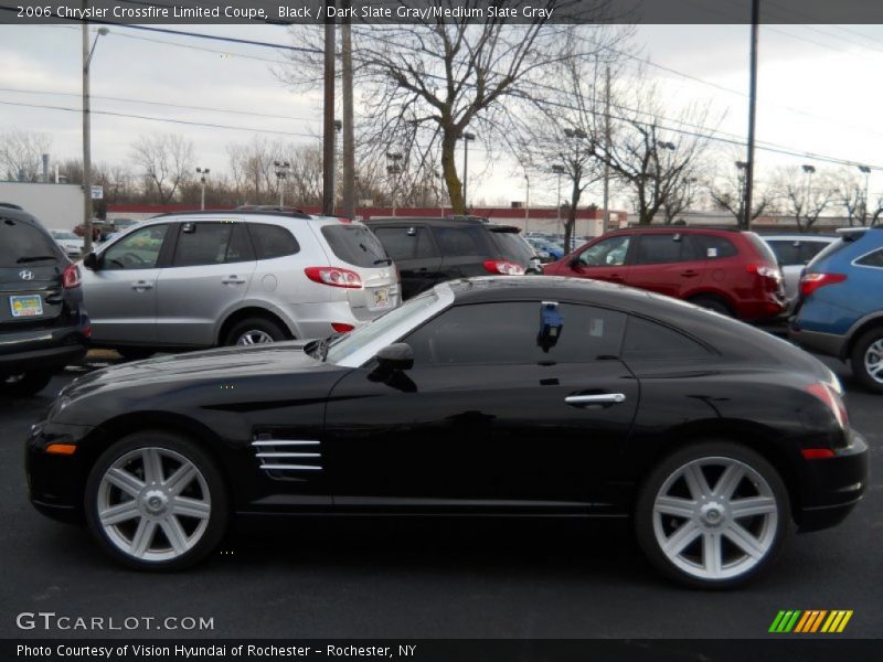 Black / Dark Slate Gray/Medium Slate Gray 2006 Chrysler Crossfire Limited Coupe