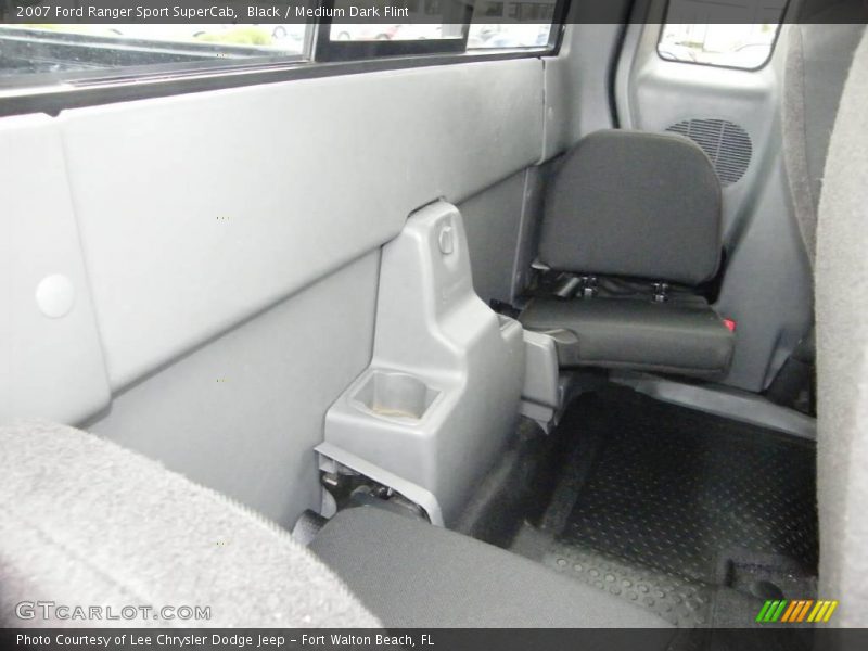 Black / Medium Dark Flint 2007 Ford Ranger Sport SuperCab