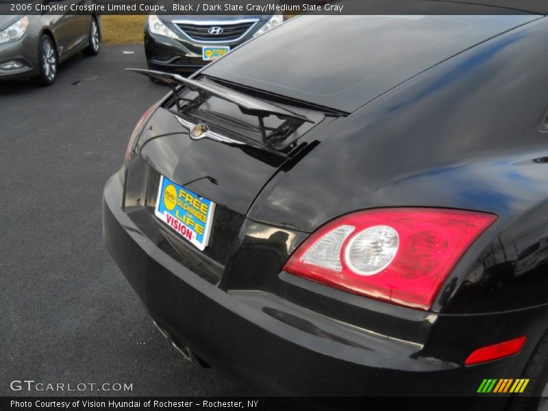Black / Dark Slate Gray/Medium Slate Gray 2006 Chrysler Crossfire Limited Coupe