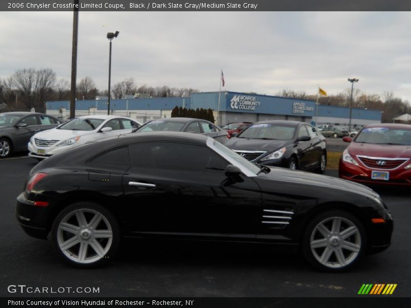 Black / Dark Slate Gray/Medium Slate Gray 2006 Chrysler Crossfire Limited Coupe