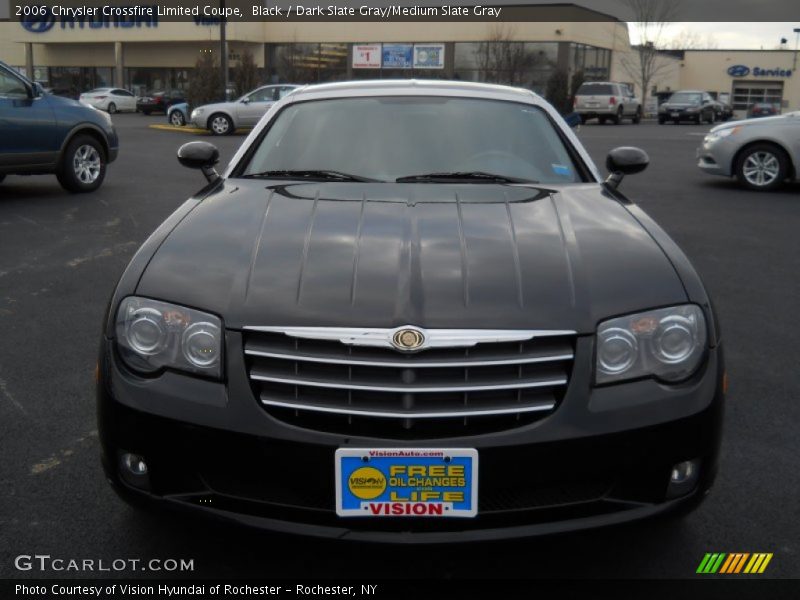 Black / Dark Slate Gray/Medium Slate Gray 2006 Chrysler Crossfire Limited Coupe