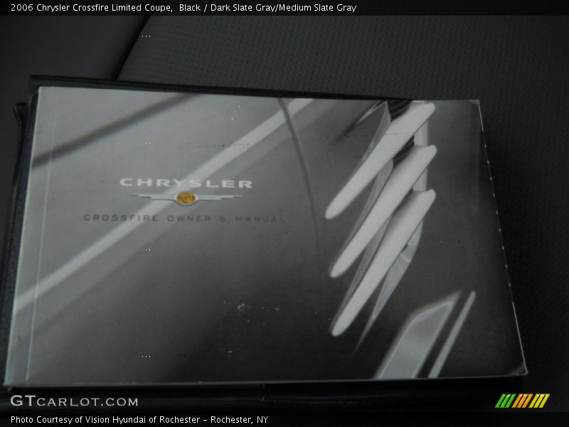 Black / Dark Slate Gray/Medium Slate Gray 2006 Chrysler Crossfire Limited Coupe