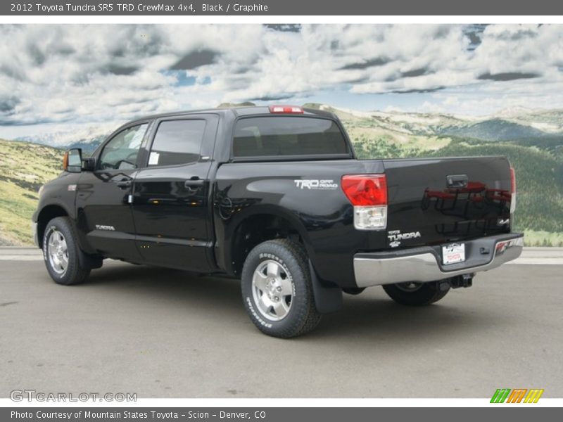 Black / Graphite 2012 Toyota Tundra SR5 TRD CrewMax 4x4