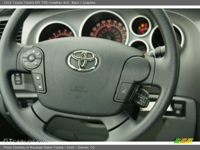 Black / Graphite 2012 Toyota Tundra SR5 TRD CrewMax 4x4