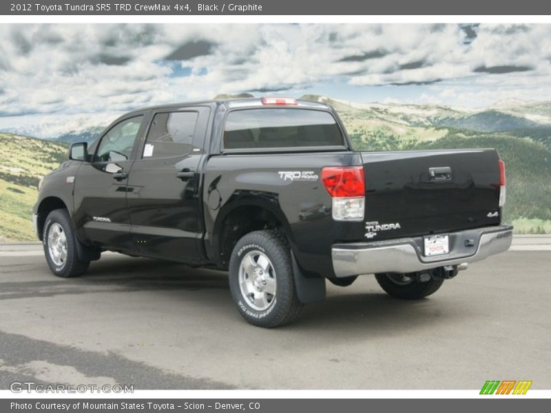 Black / Graphite 2012 Toyota Tundra SR5 TRD CrewMax 4x4