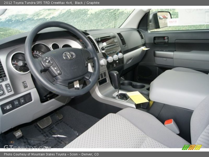 Black / Graphite 2012 Toyota Tundra SR5 TRD CrewMax 4x4