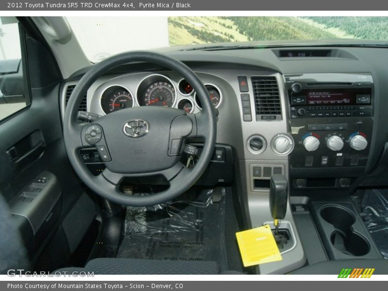 Pyrite Mica / Black 2012 Toyota Tundra SR5 TRD CrewMax 4x4