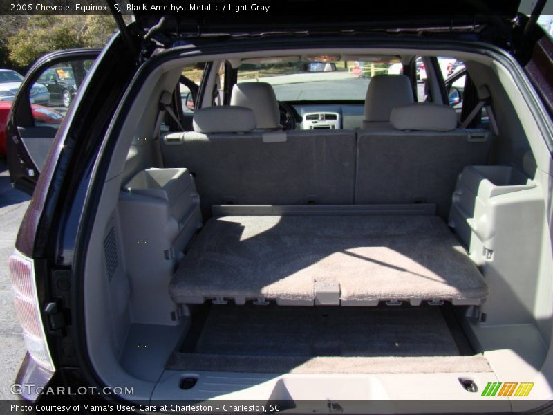 Black Amethyst Metallic / Light Gray 2006 Chevrolet Equinox LS