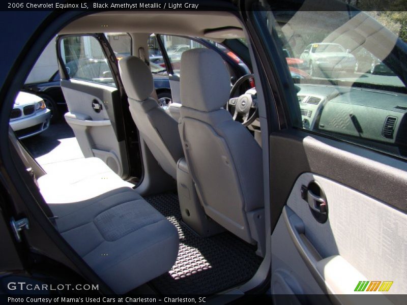 Black Amethyst Metallic / Light Gray 2006 Chevrolet Equinox LS