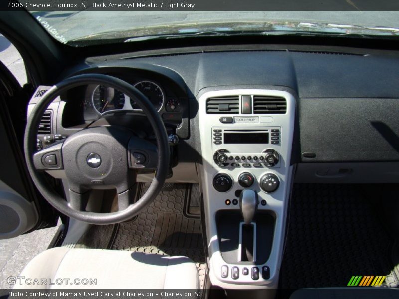 Black Amethyst Metallic / Light Gray 2006 Chevrolet Equinox LS