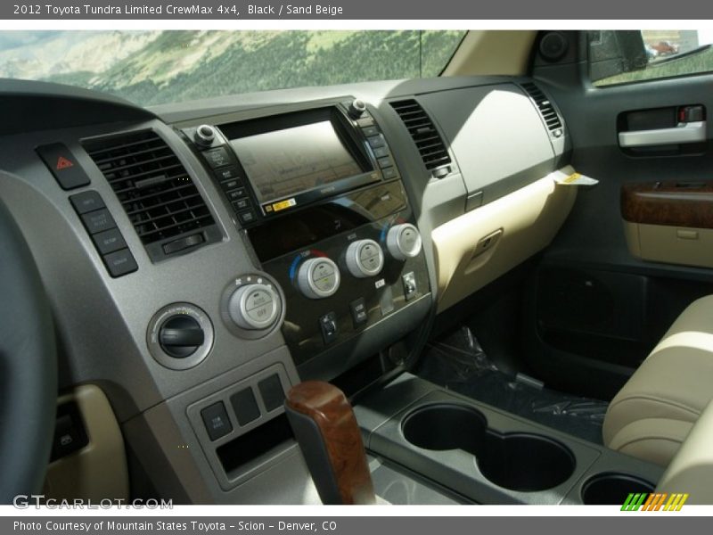 Black / Sand Beige 2012 Toyota Tundra Limited CrewMax 4x4