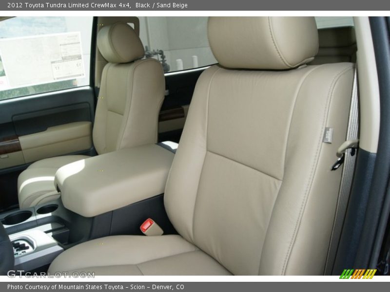 Black / Sand Beige 2012 Toyota Tundra Limited CrewMax 4x4