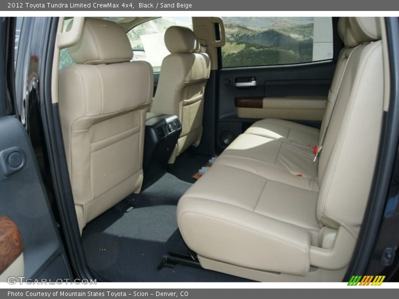 Black / Sand Beige 2012 Toyota Tundra Limited CrewMax 4x4