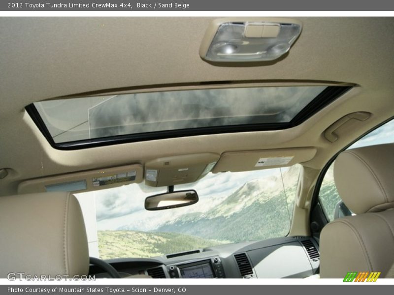 Black / Sand Beige 2012 Toyota Tundra Limited CrewMax 4x4