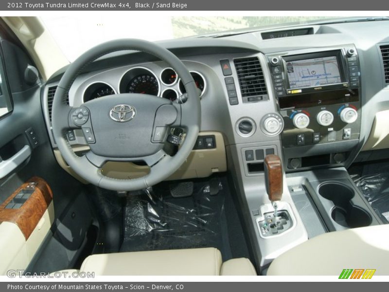 Black / Sand Beige 2012 Toyota Tundra Limited CrewMax 4x4