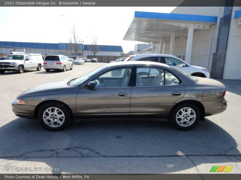 Bronzemist / Neutral 2001 Oldsmobile Intrigue GX