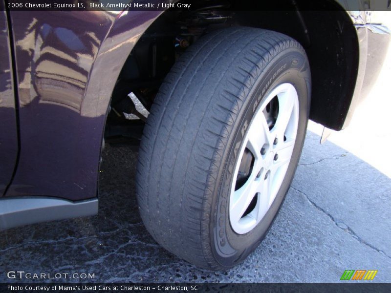 Black Amethyst Metallic / Light Gray 2006 Chevrolet Equinox LS