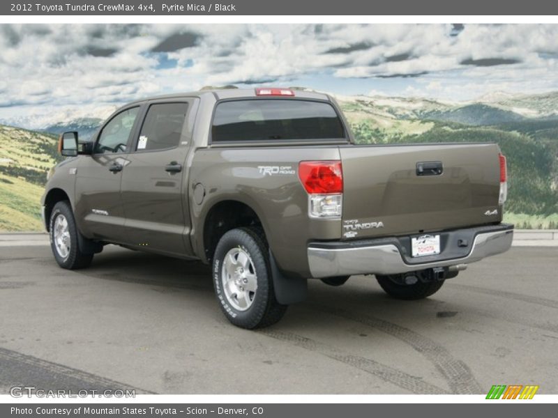 Pyrite Mica / Black 2012 Toyota Tundra CrewMax 4x4