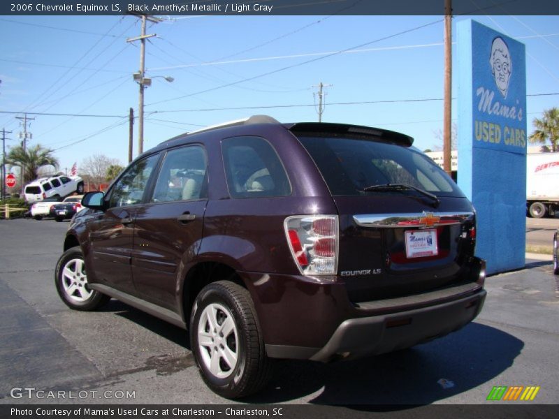Black Amethyst Metallic / Light Gray 2006 Chevrolet Equinox LS