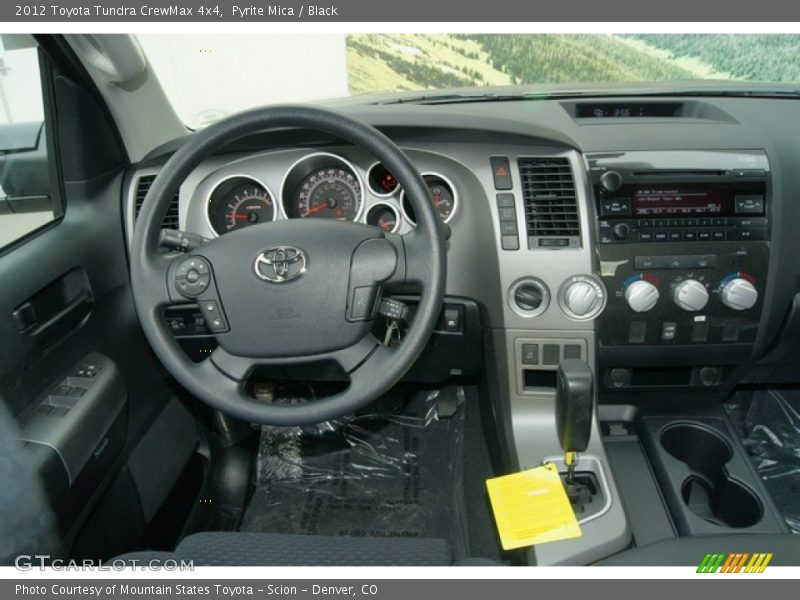 Pyrite Mica / Black 2012 Toyota Tundra CrewMax 4x4