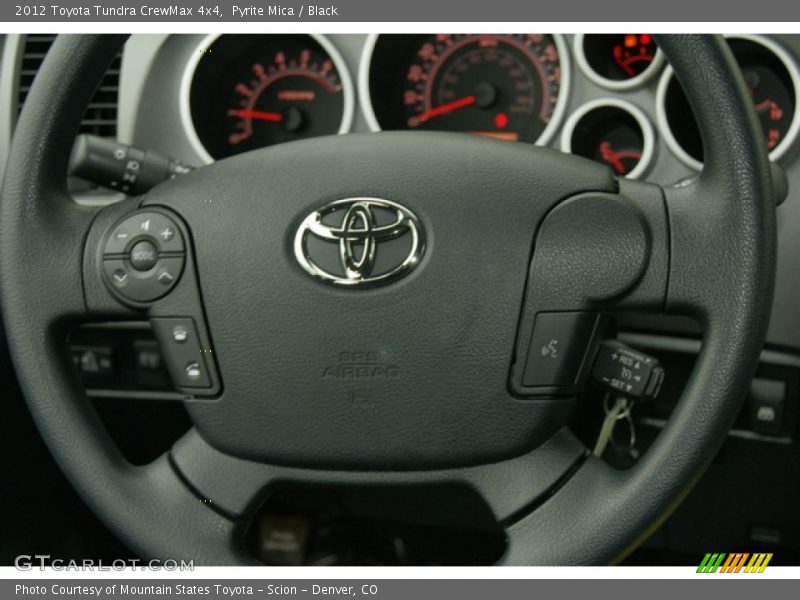 Pyrite Mica / Black 2012 Toyota Tundra CrewMax 4x4