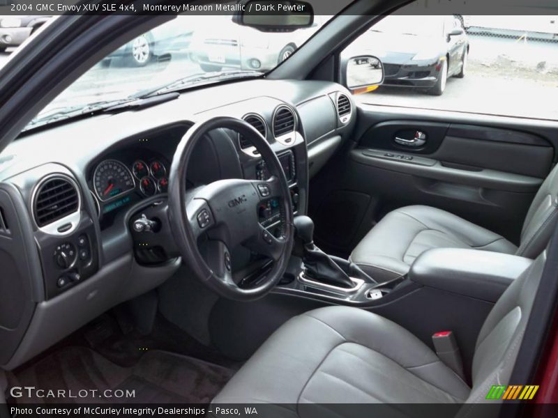 Monterey Maroon Metallic / Dark Pewter 2004 GMC Envoy XUV SLE 4x4