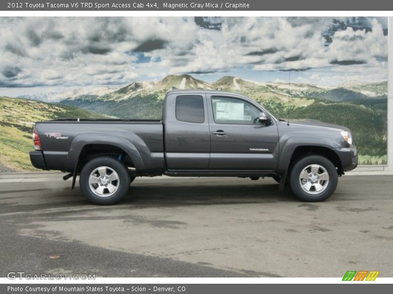  2012 Tacoma V6 TRD Sport Access Cab 4x4 Magnetic Gray Mica